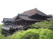 京都清水寺清水舞台及本堂